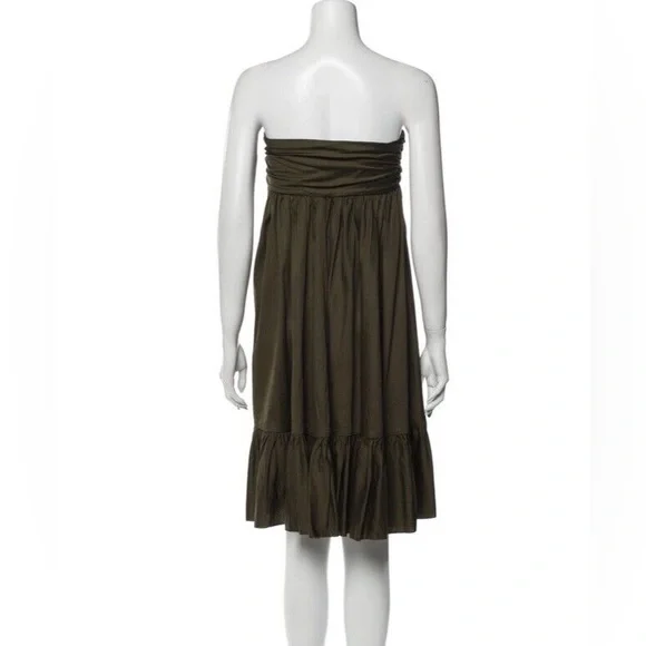 Diane Von Furstengerg Halter Tie Riffle Dress - Picture 3 of 6